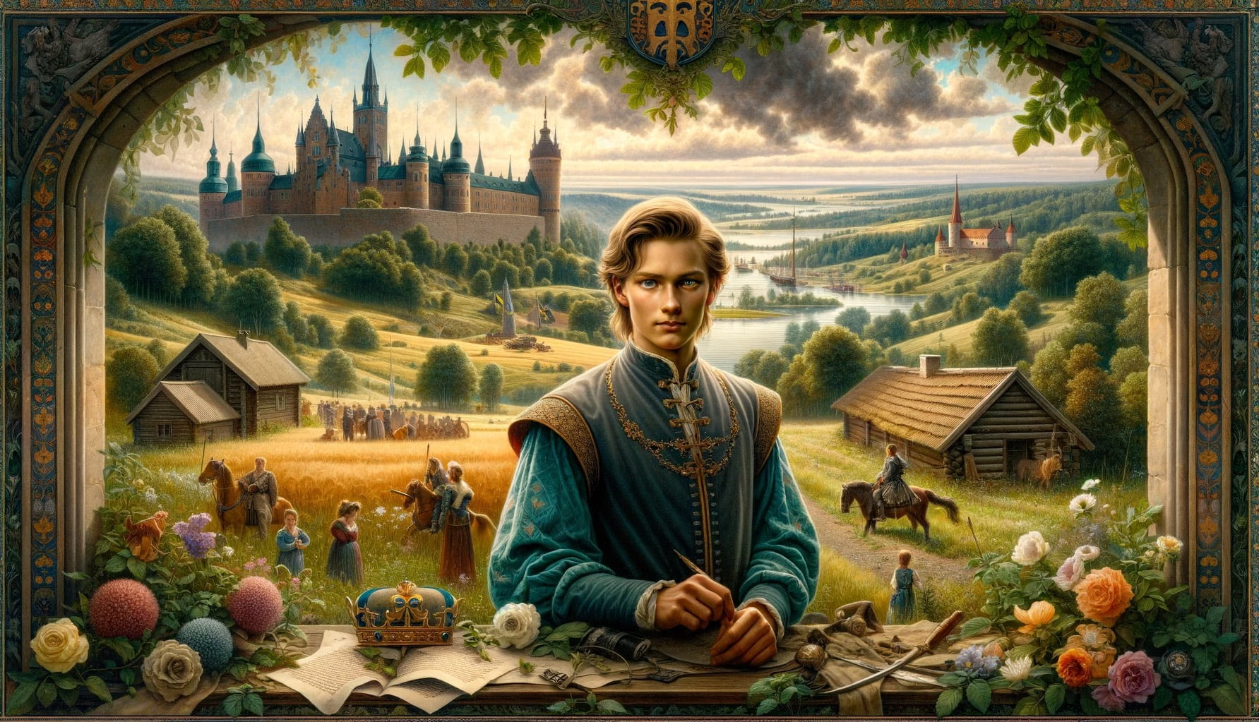 Gustav Vasa bakrund och