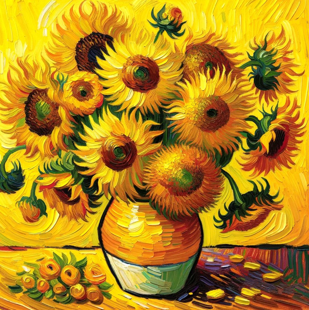 Vincent Van Gogh - Sunflowers