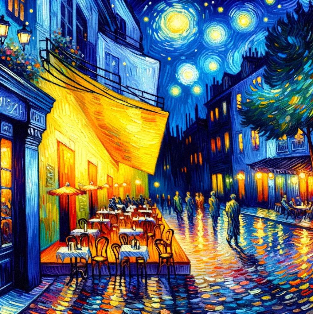 Vincent van Gogh - Café Terrace at Night