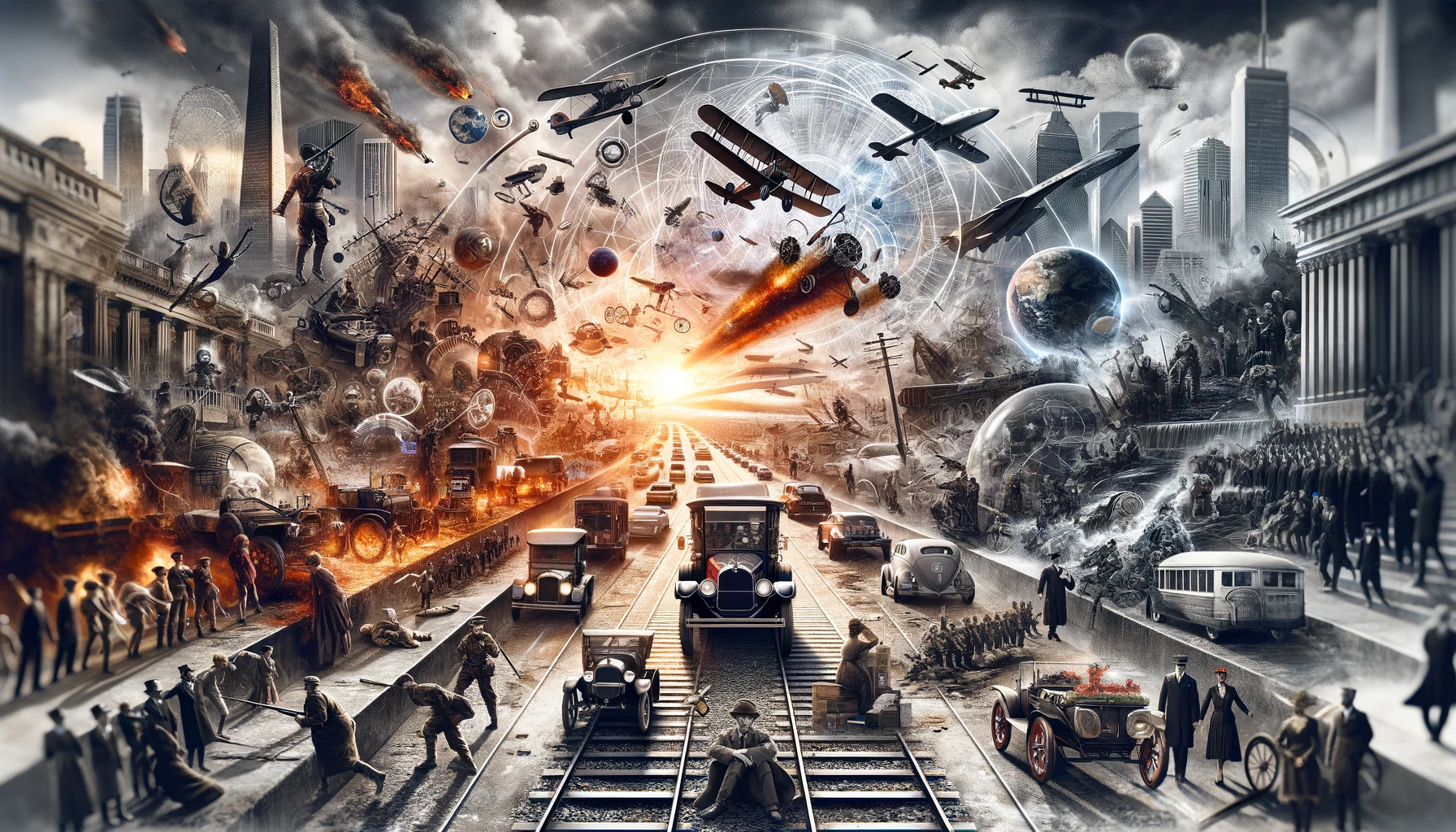 historiska händelserna från 1900-talet