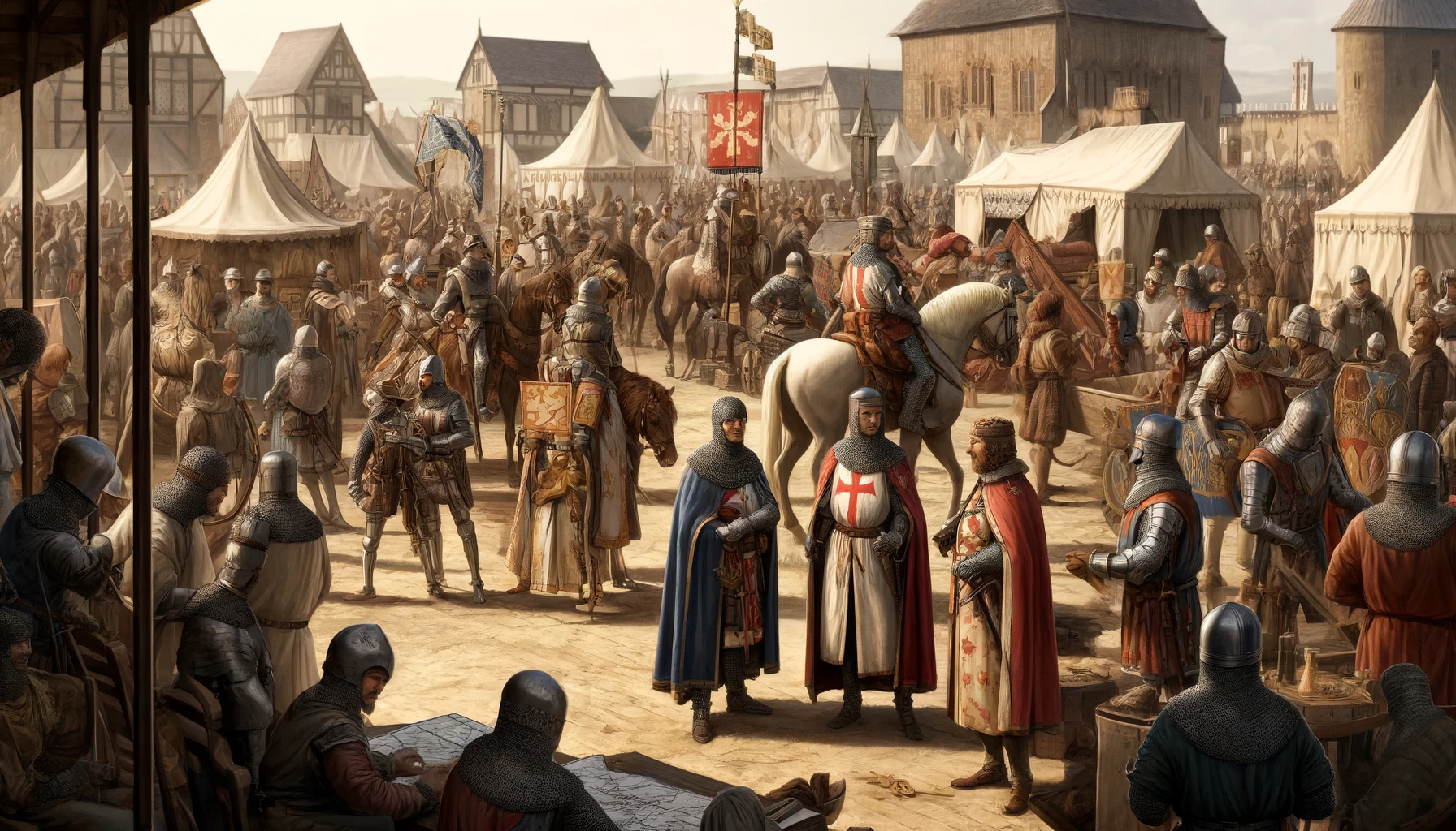 Fjarde Korstaget forberedelser