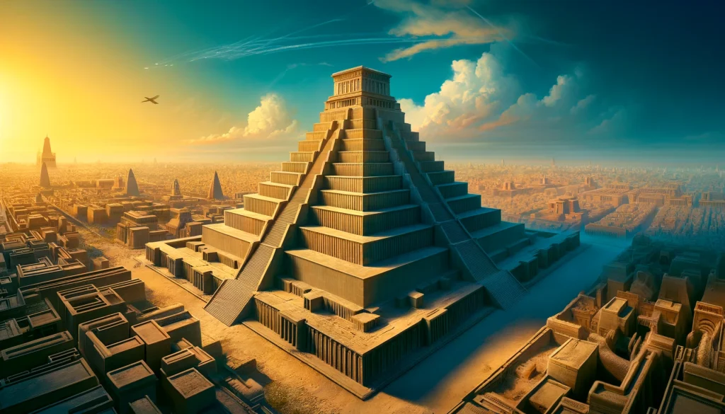 Ziggurat i det antika Sumer