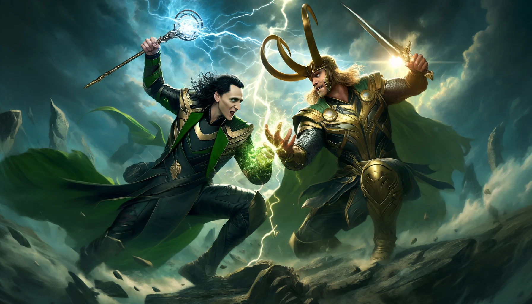 Lokes Strider med Heimdall