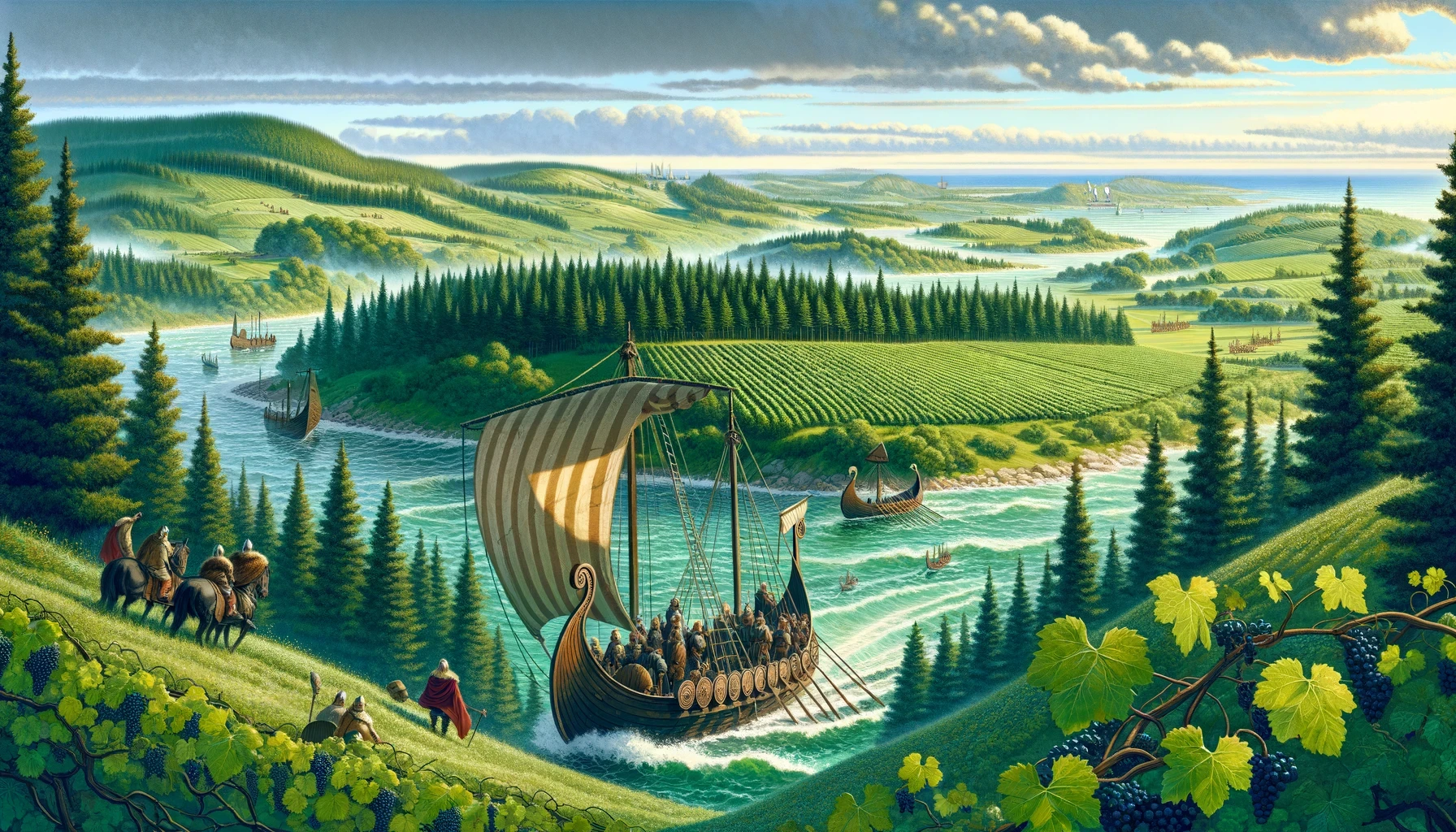 Vikingaskepp och Deras Resvagar