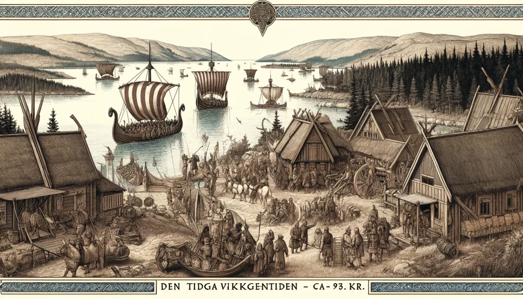 Den tidiga vikingatiden (ca 793-900 eKr)