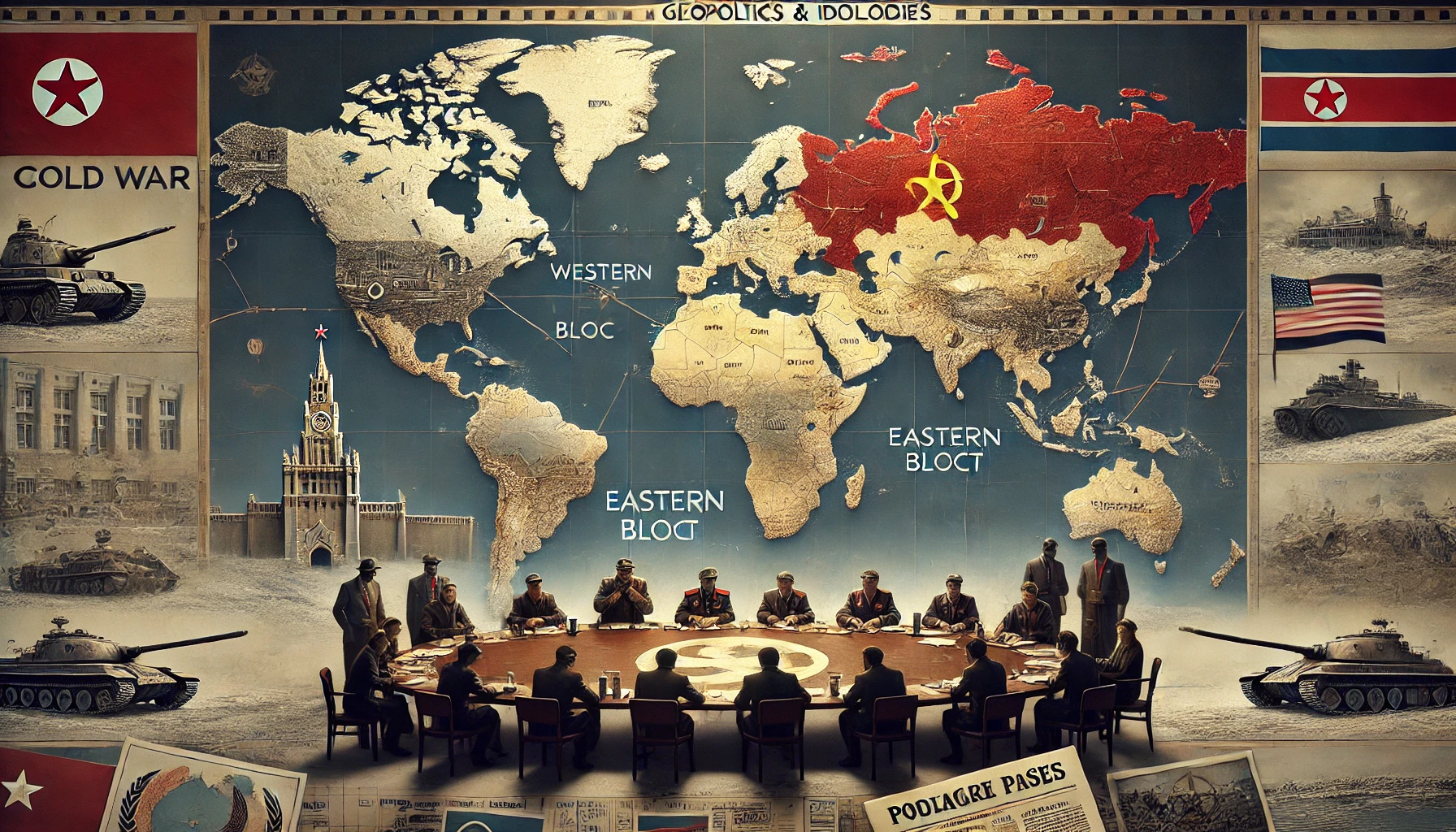 Geopolitik och ideologier under Kalla kriget