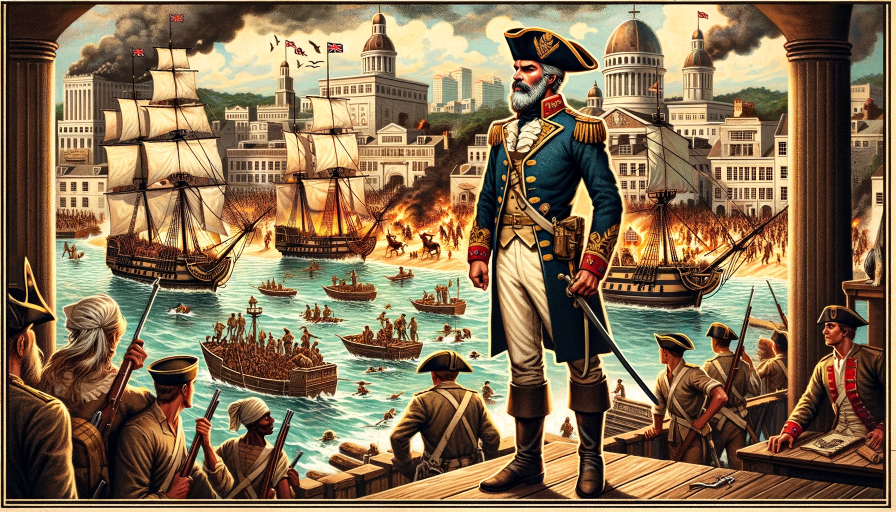 Kapten Woodes Rogers och rensningen av piraterna