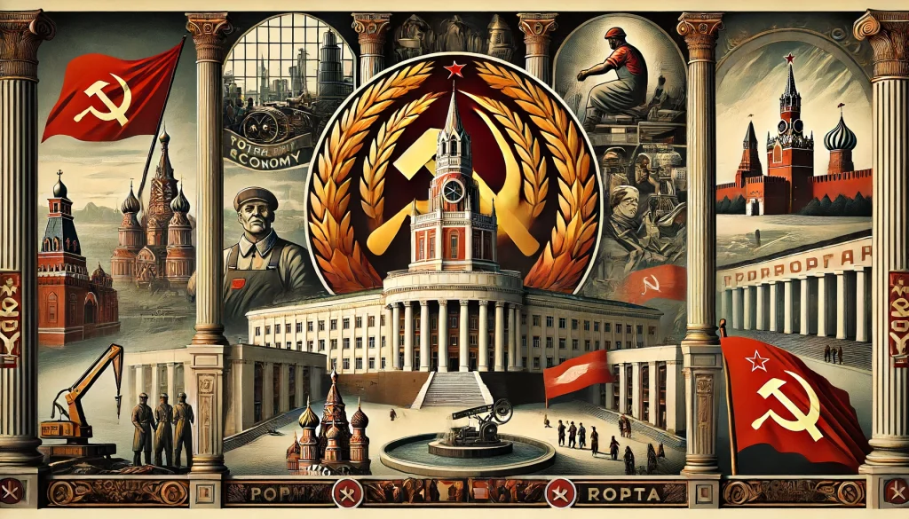 Sovjetunionens planekonomi och totalitärt enpartisystem