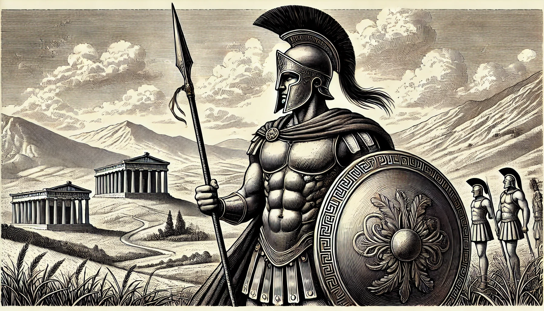 den spartanska krigaren