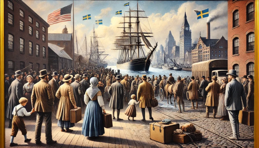 Hur många svenskar emigrerade till USA