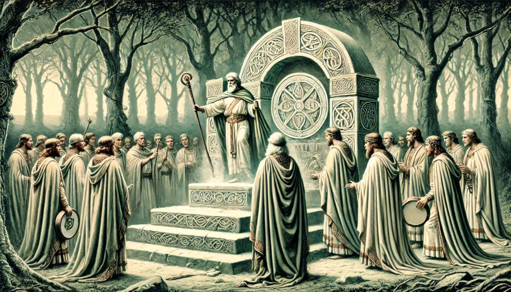 Keltiska präster ritualer
