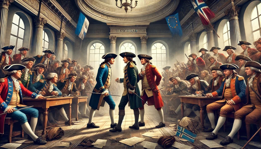 Mössor och Hattar-två ideologier i strid