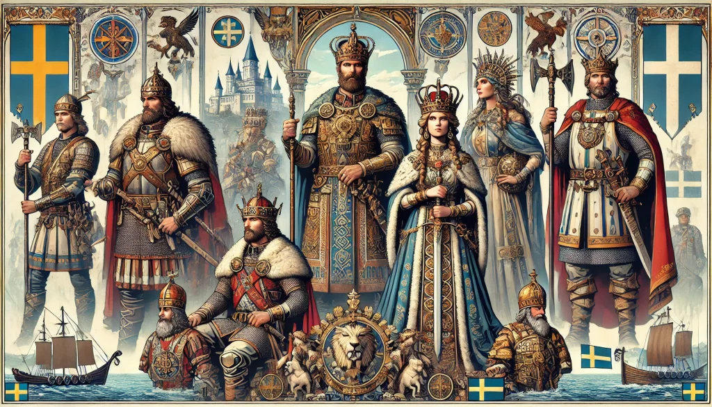 Sveriges monarker-en kunglig historia genom tiderna