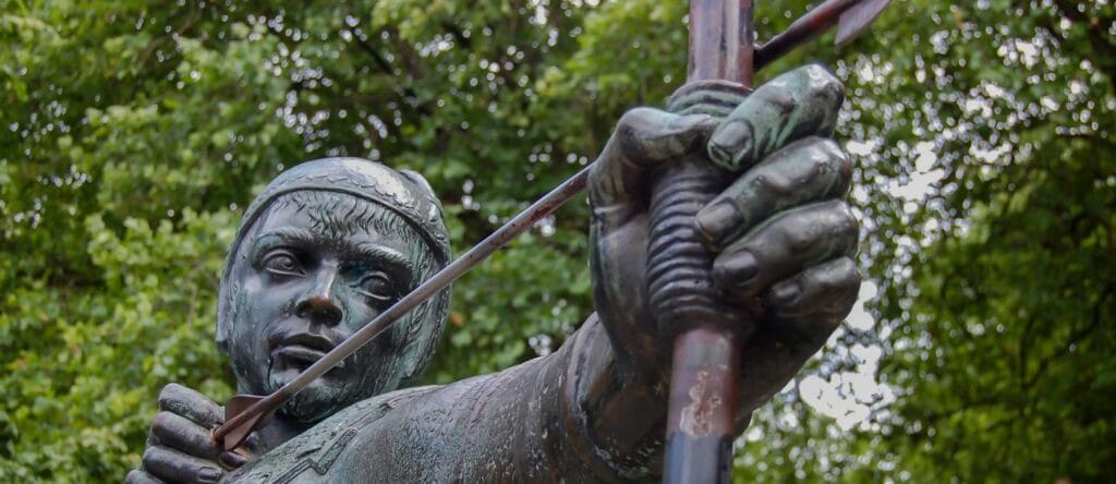 Robin Hood staty