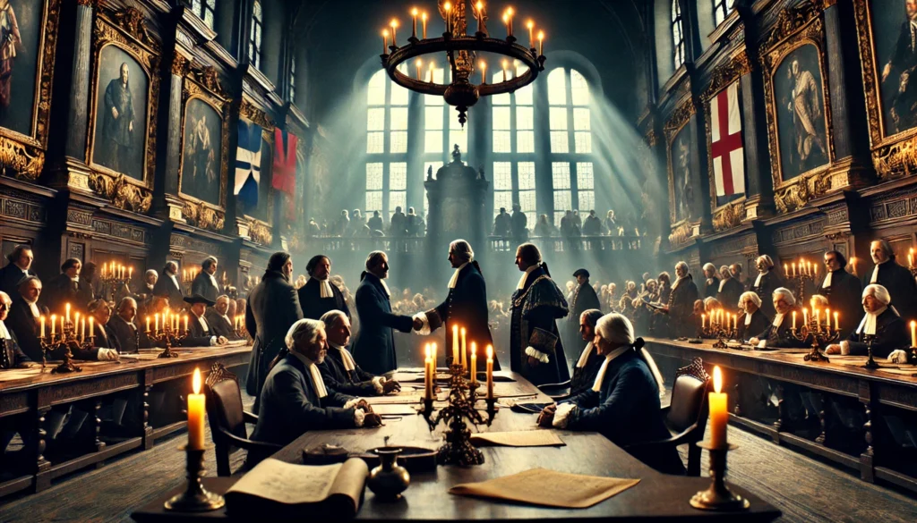 Freden i Westfalen 1648 markerade slutet på Trettioåriga kriget och lade grunden för det moderna statssystemet i Europa.