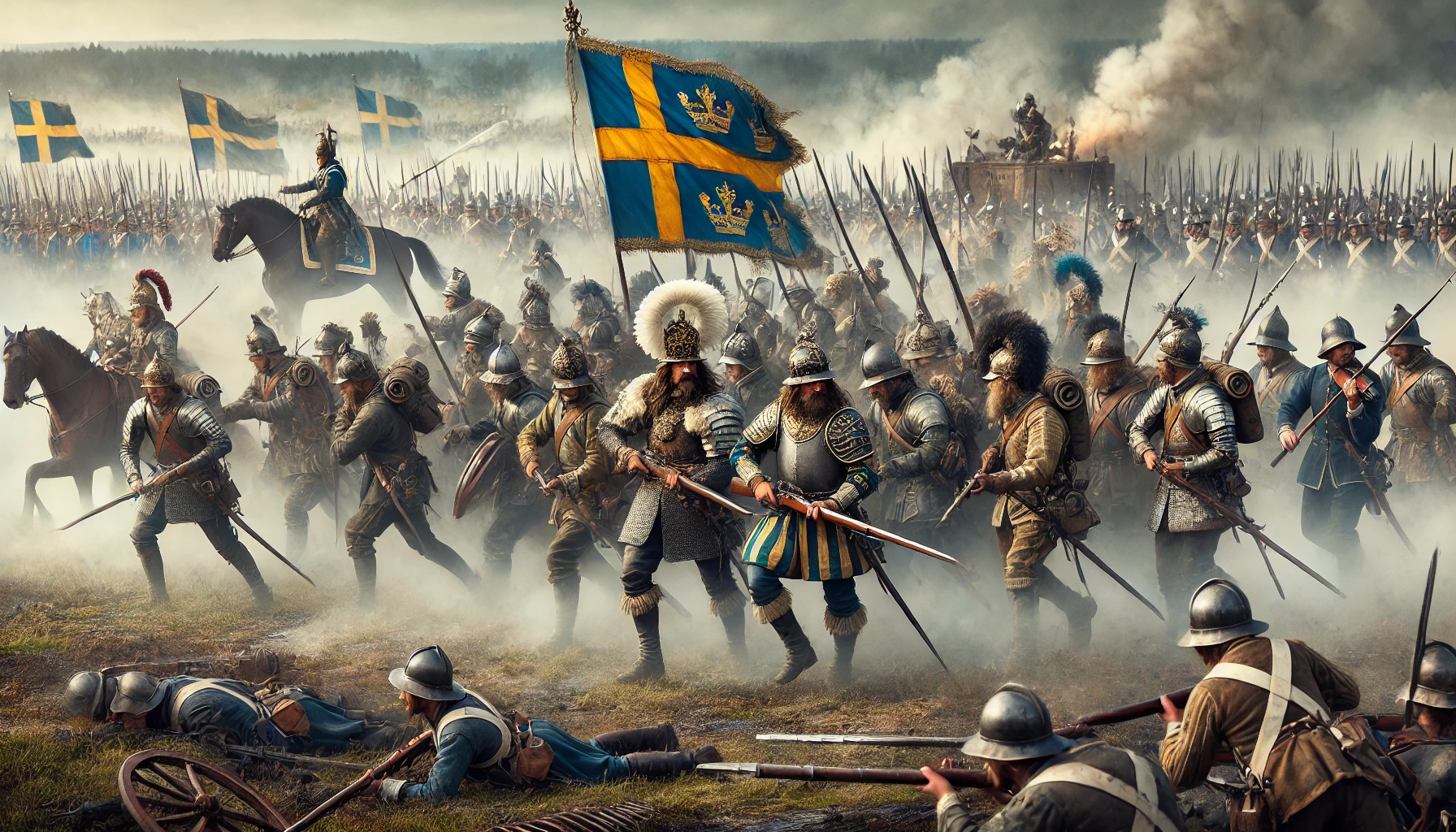 En bild som illustrerar Slaget vid Lützen