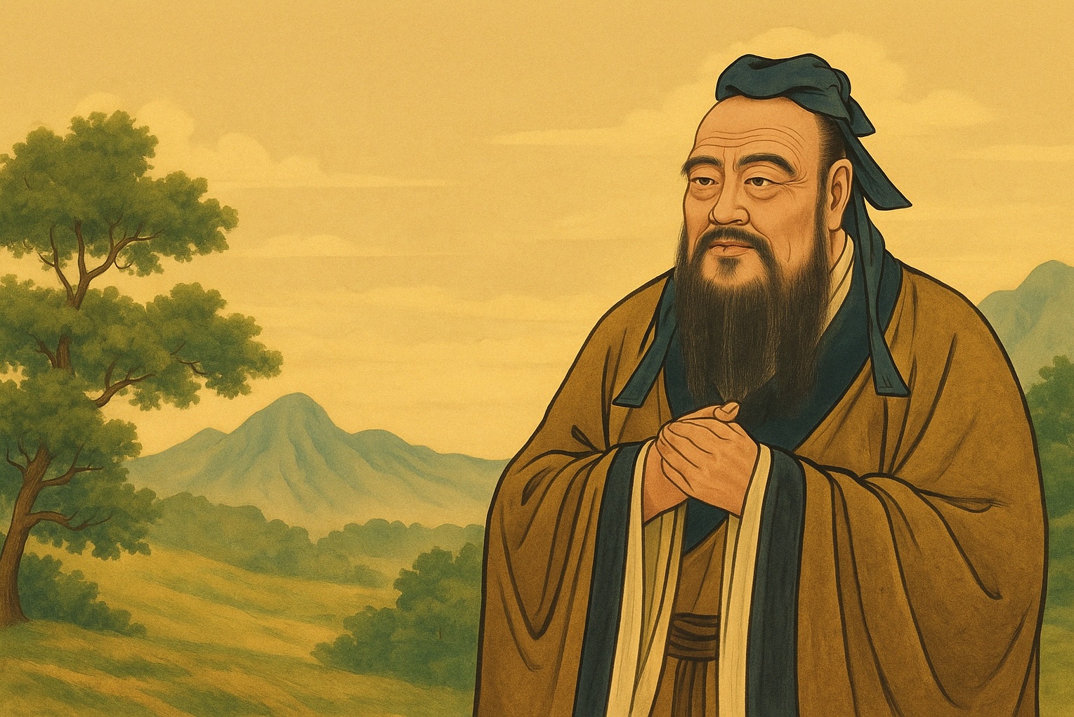 Konfucius (551–479 f.v.t.) – Från barndomen i Lu till hans inflytande över kinesisk filosofi, moral och samhälle