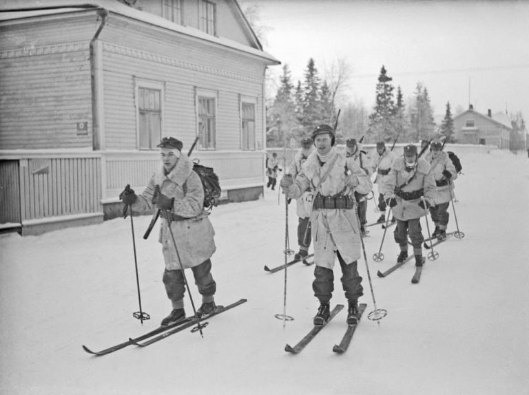 Finska soldater under Vinterkriget