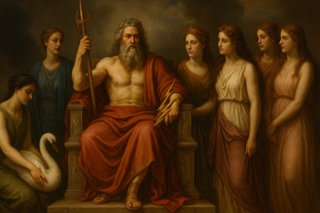 Zeus och hans älskarinor
