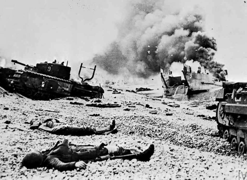 dieppe raid ww2 canadians