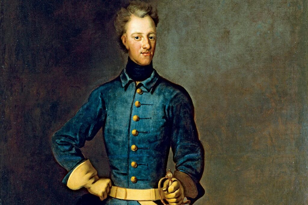 Efter flera år som sultanens gäst ombads Karl XII (1682–1718) lämna osmanska riket. Den svenske kungen vägrade. Porträtt av David von Krafft.