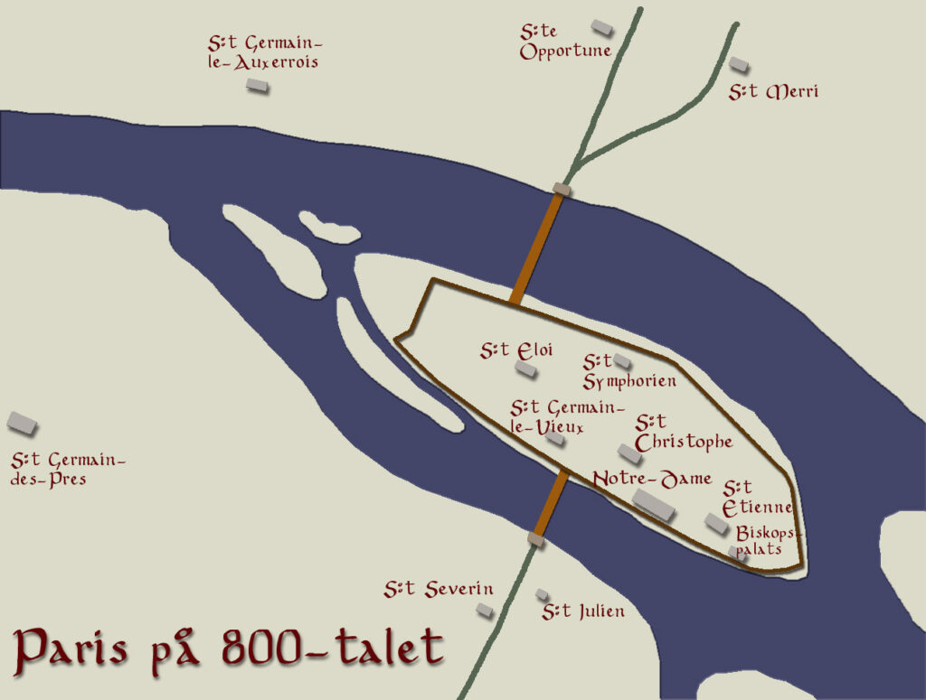 Paris på 800-talet.