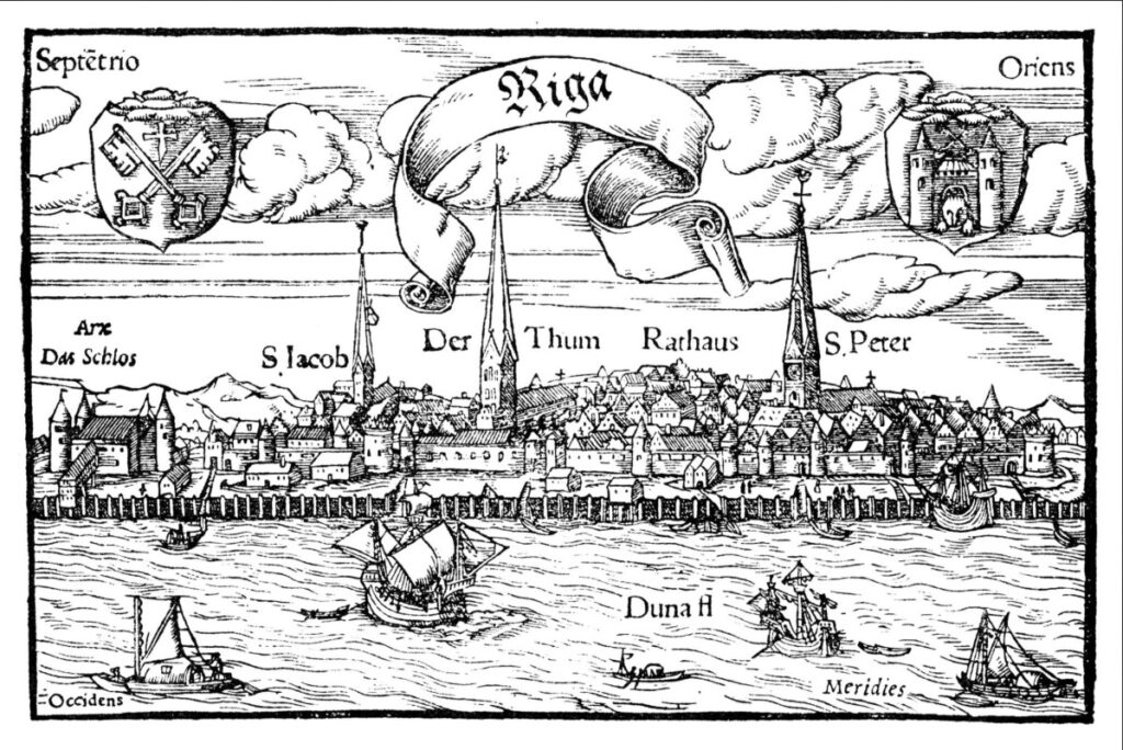 Riga var det svenska imperiets största och rikaste handelsstad.
