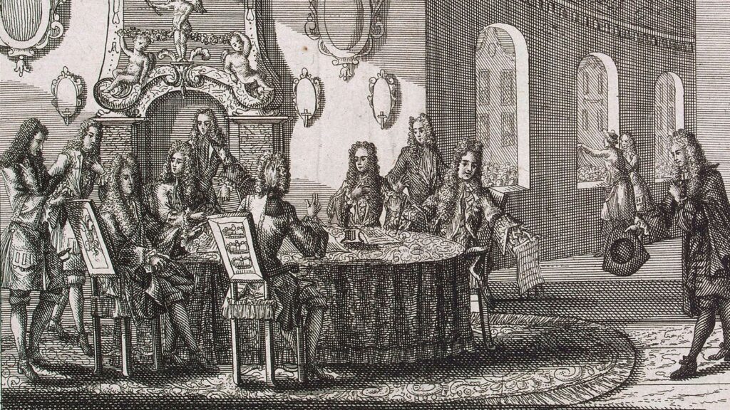 Fredsfördraget i Nystad 1721.